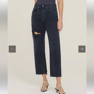 Agolde 90’s crop in shutter